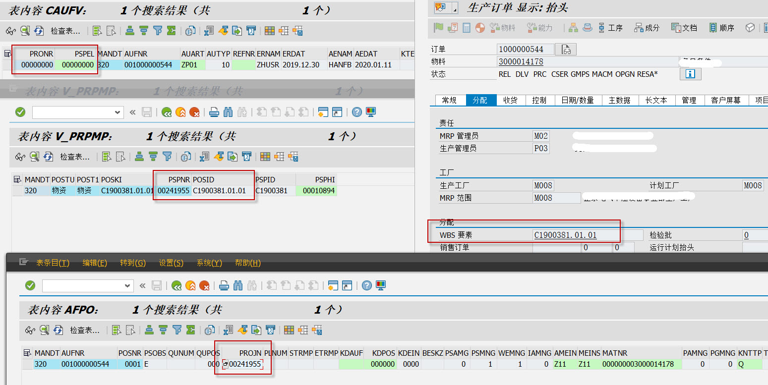 PS模块常用表和表间关联关系-PROJ/PRPS_sap ps业务逻辑-CSDN博客