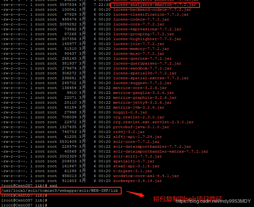 solr 7.7.2 configuration comes with Chinese word segmenter and IK word ...