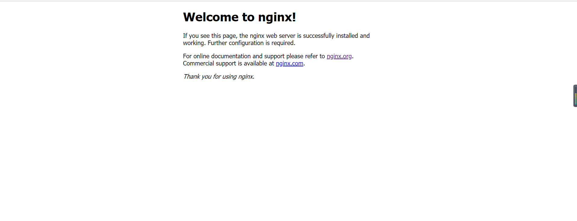 Linux下安装nginx (tar解压版安装) nginx1.16.1