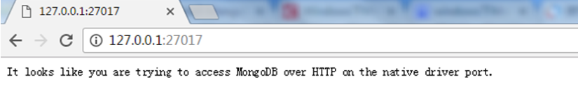 MongoDBのサービスが正常に開始されました