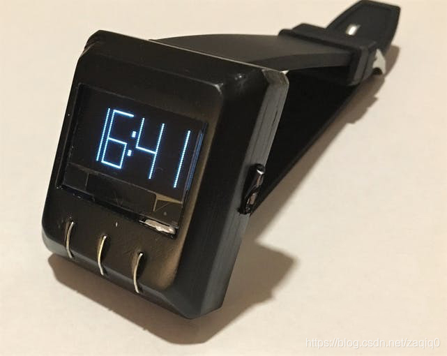用Arduino打造智能苹果手表，可同步提示苹果手机的消息