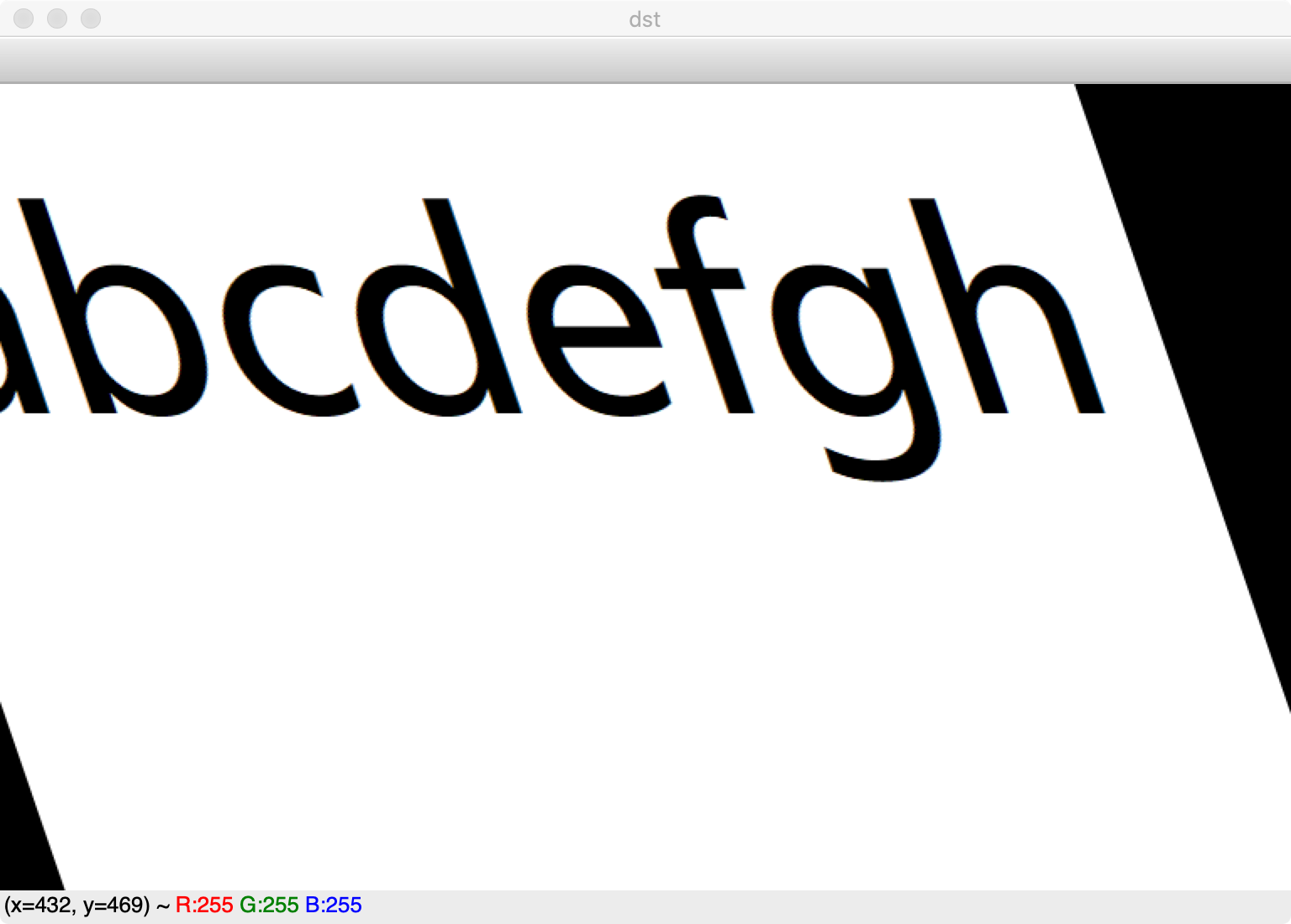 abcdefgh仿射变化结果