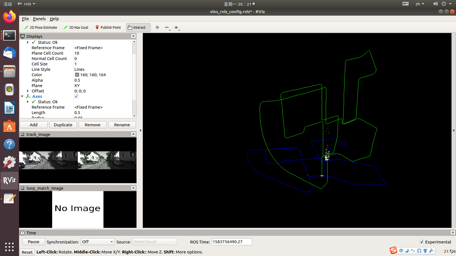 KITTI GPS Fusion (Stereo + GPS)：使用 2011_10_03_drive_0027_synced 数据集