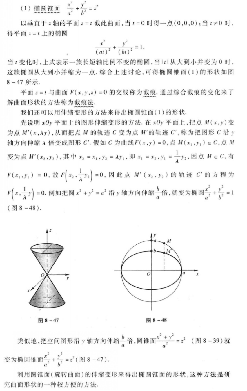 2,九种二次曲面 521,椭圆锥面