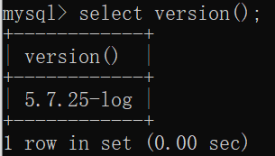 mysql版本