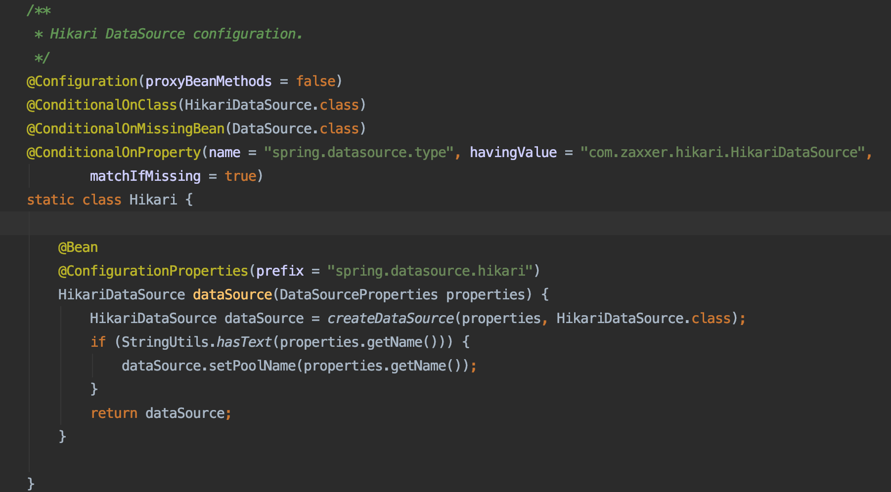 java.lang.ClassNotFoundException com.zaxxer.hikari.metrics