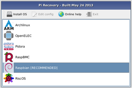 树莓派入门（四）—— 使用NOOBS为树莓派4B安装系统