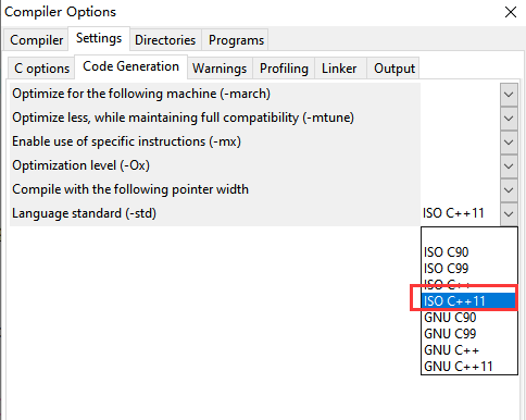 如何在dev Cpp中使用c 11标准 波点兔的博客 Csdn博客