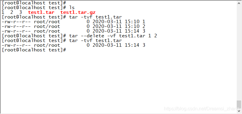 Linux-tar文件打包与压缩