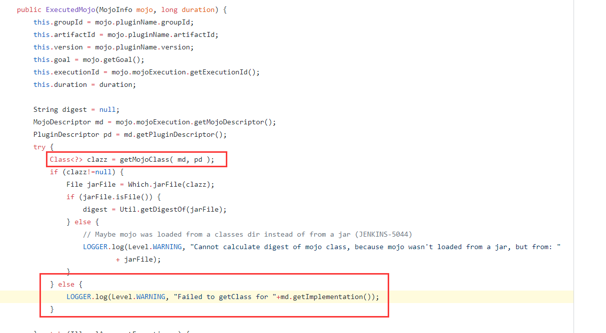 [WARNING] Failed to getClass for org.apache.maven.plugin.source