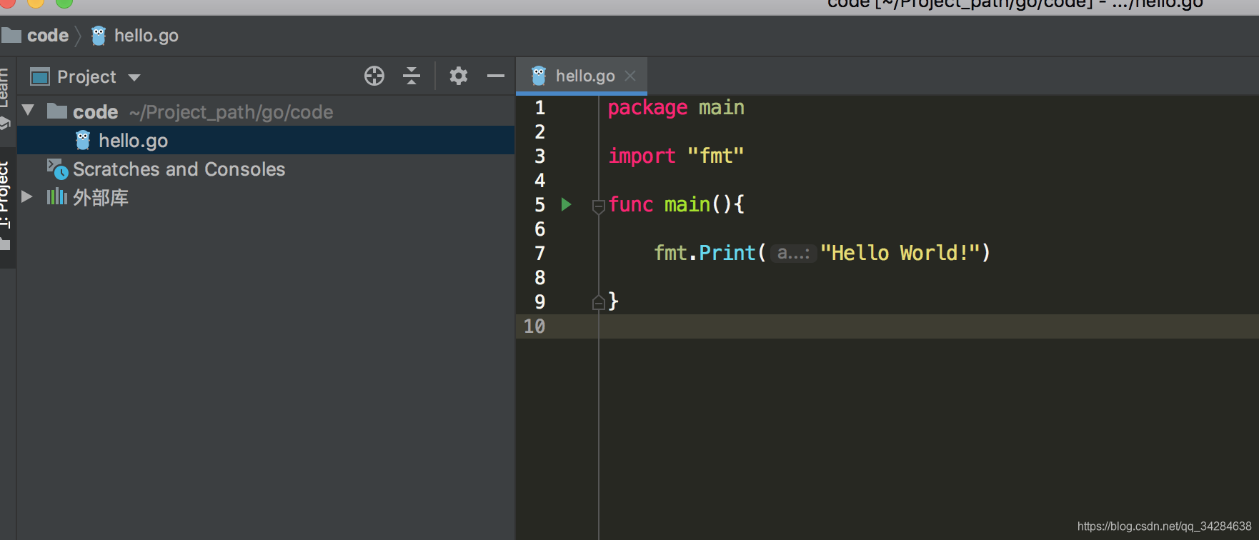 Golang 入门-基础篇_goland run kind-CSDN博客