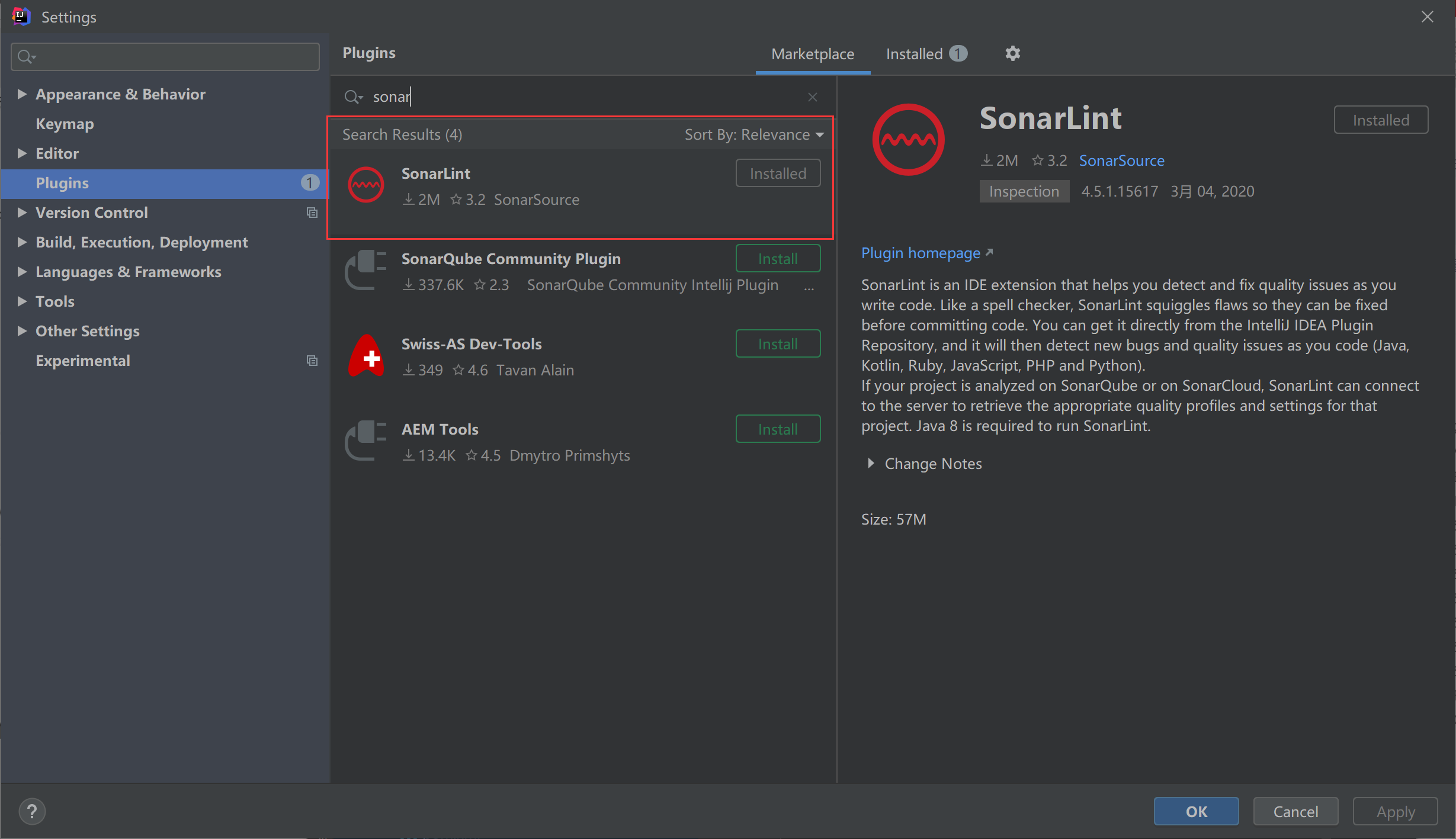 SonarQube在Windows环境下下载安装，中文包下载安装，mysql配置，maven配置，idea配置，项目配置_sonarl10n
