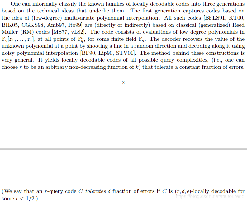 LDC——Locally Decodable Code_locallydecodable codesCSDN博客