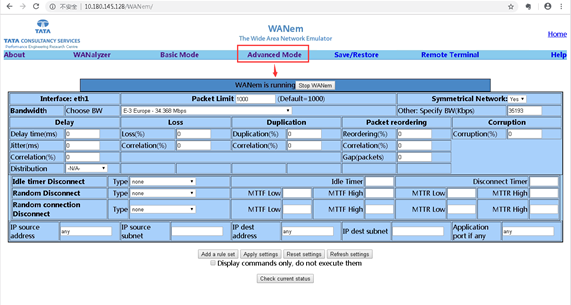 WANem网络模拟器的安装和使用_wanem安装-CSDN博客