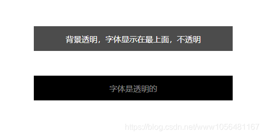 Css设置背景透明文字不透明 以及字体透明背景不透明的写法 有一种信仰叫海阔天空 Csdn博客 Css背景色透明度字体不透明