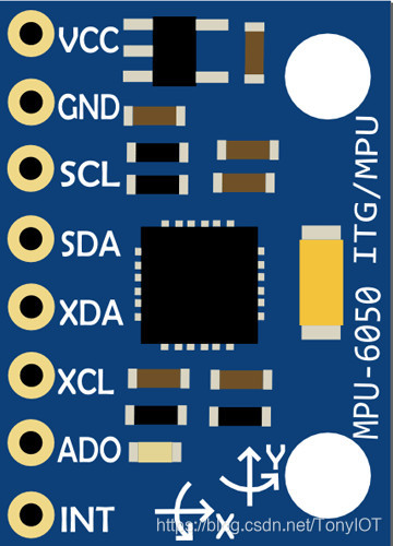 MPU6050引脚