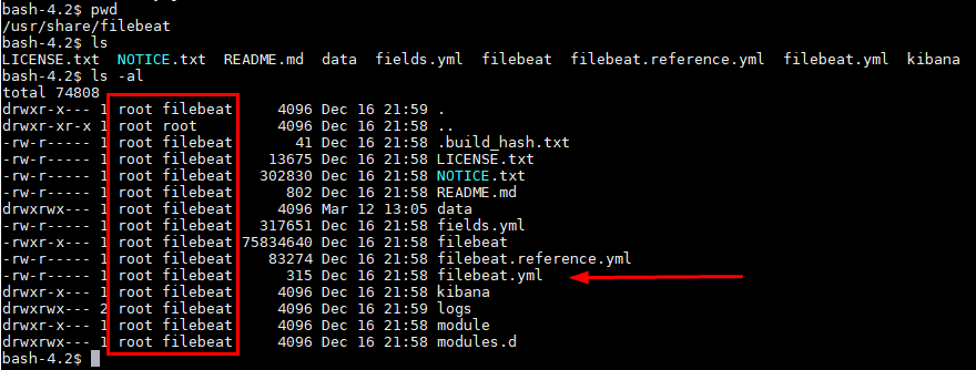 Exiting: error loading config file: open filebeat.yml: permission ...