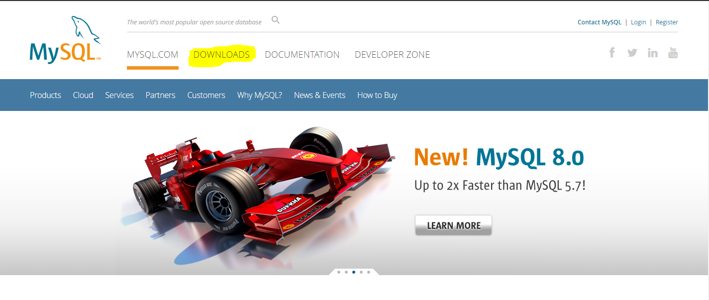 MySQL官网