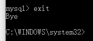 断开MySQL连接
