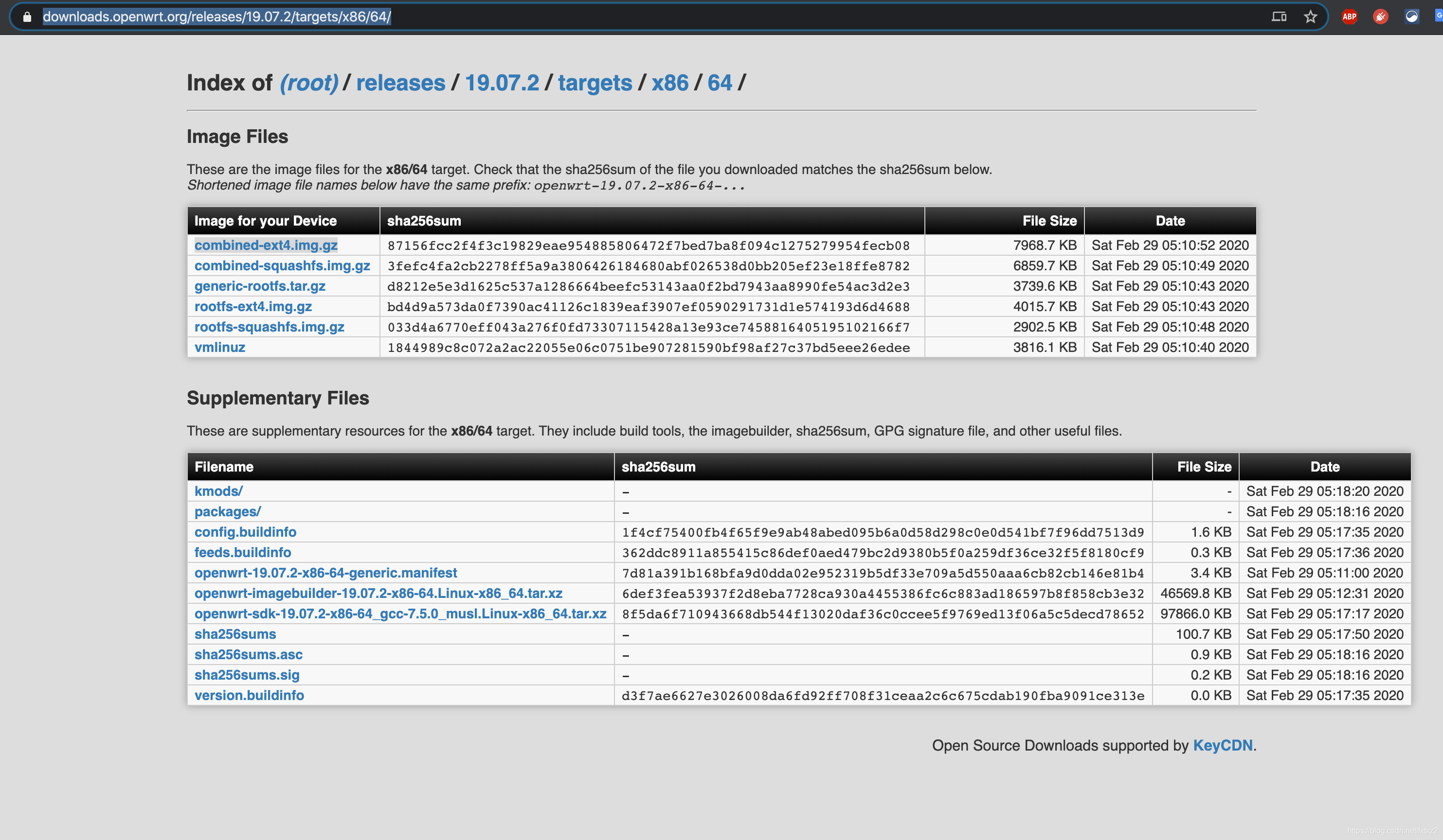 OpenWrt官网固件X86-64镜像