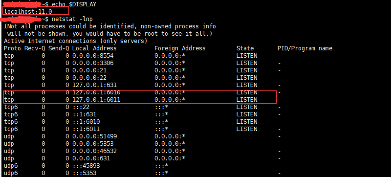 Linux DISPLAY环境变量的妙用(error:QXcbConnection: Could Not Connect To Display ...