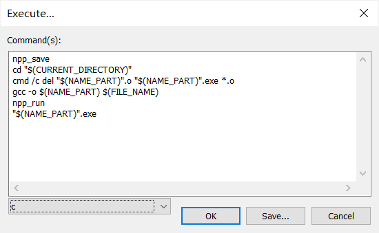 Two ways to compile and run C language files with notepad++ ...