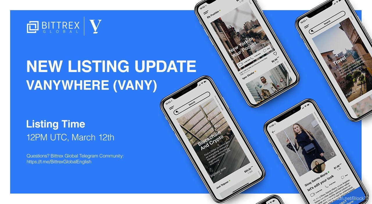 Bittrex Global交易所上线vanywhere Vany Block72的博客 Csdn博客 Bittrex Global交易所上线vanywhere Vany Block72的博客 Csdn博客