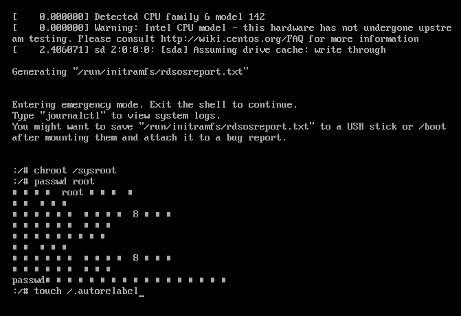 Centos7常见问题及命令整理