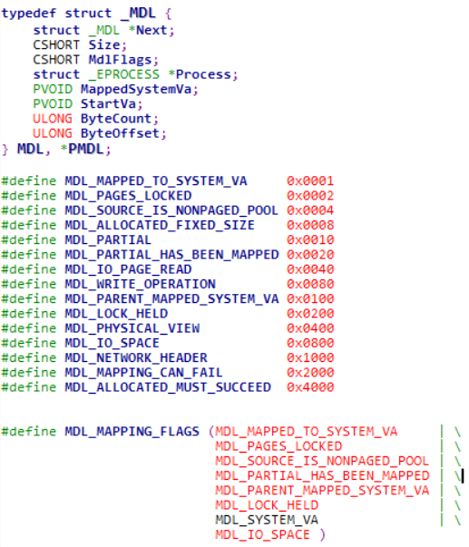 对MDL(Memory Descriptor List)的初步学习_mdl?mm*CSDN博客