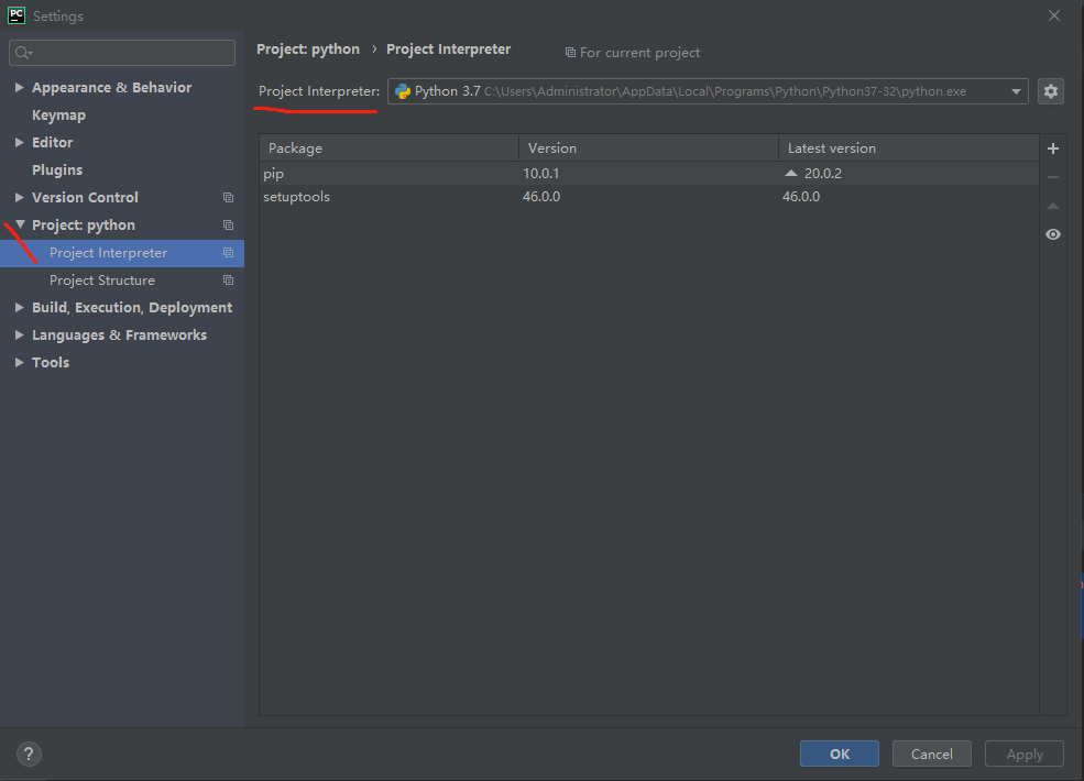 pycharm-can-t-find-main-module-in