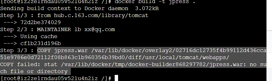 Docker Build失败Not Found Or Excluded By .Dockerignore'._Dotaer-Df的博客-Csdn博客