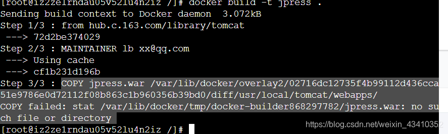 Docker Build失败Not Found Or Excluded By .Dockerignore'._Dotaer-Df的博客-Csdn博客