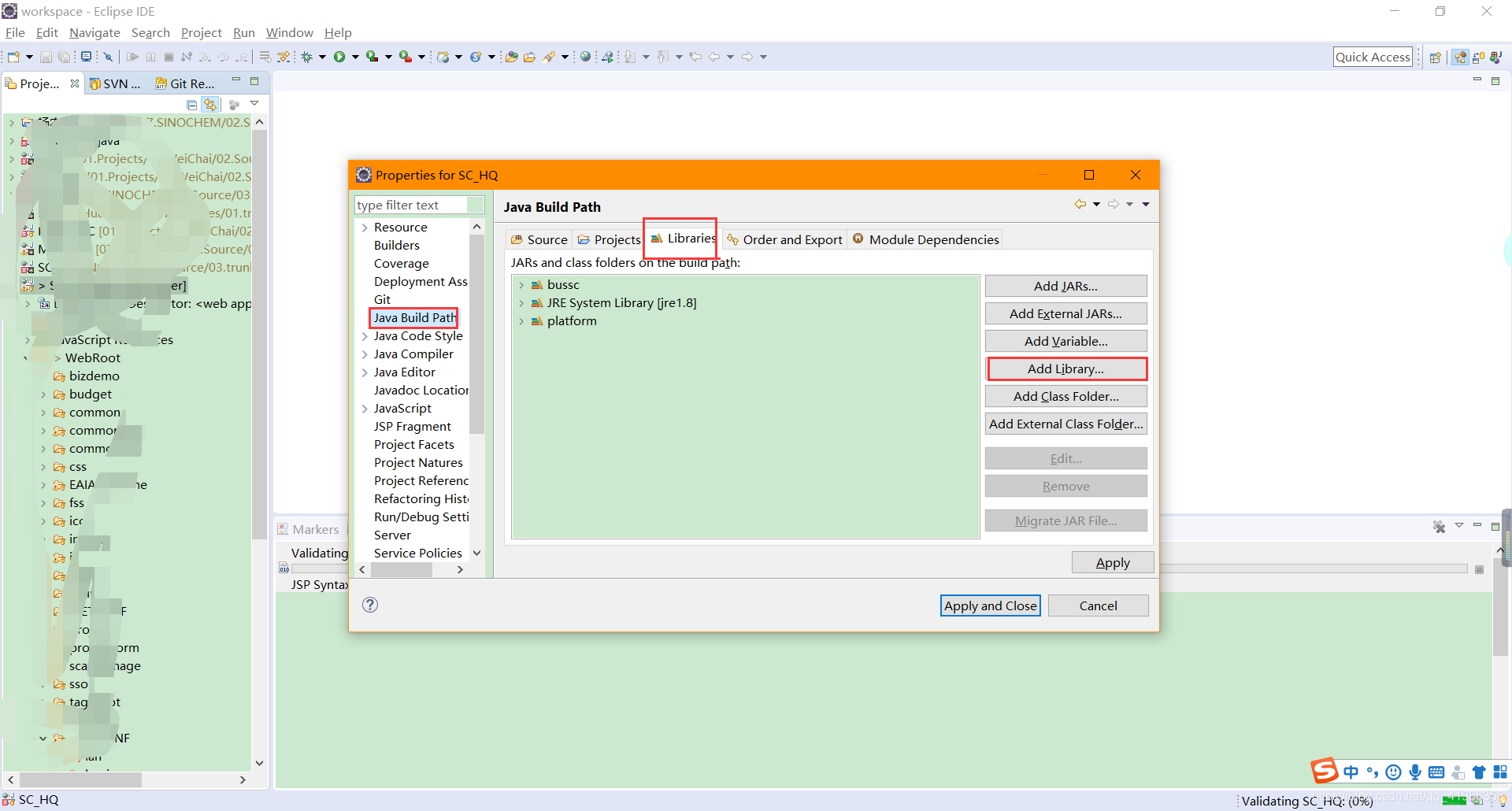 Eclipse Library eclipse使用libraries导入jar包_eclipse向libraries添加jar包-CSDN博客