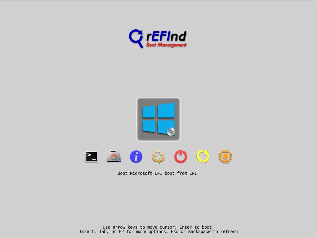 制作一个带rEFInd引导菜单的WinPE启动光盘_cdboot.efi-CSDN博客