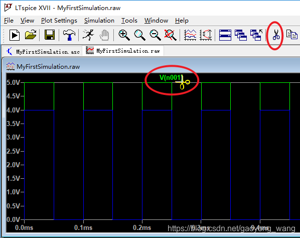 LTspice删除波形