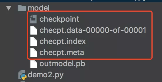checkpoint相关文件