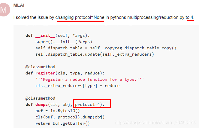 AttributeError: Can't pickle local object 'BaseDataset.img_transformer ...
