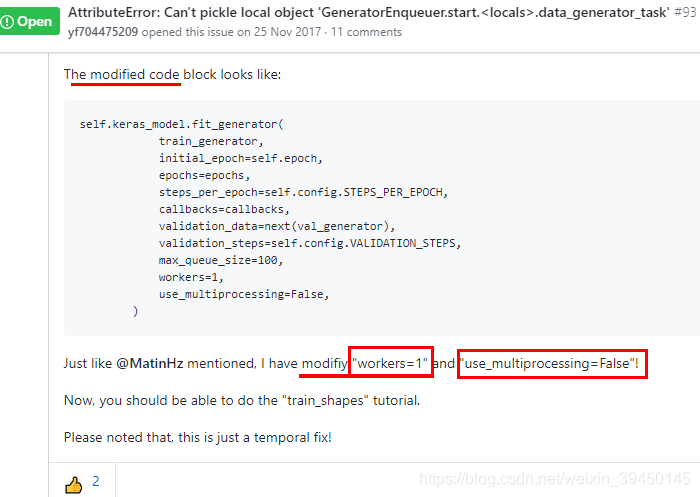 AttributeError: Can't pickle local object 'BaseDataset.img_transformer ...