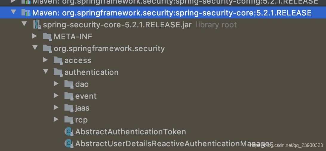 5.2.1 spring-security-core