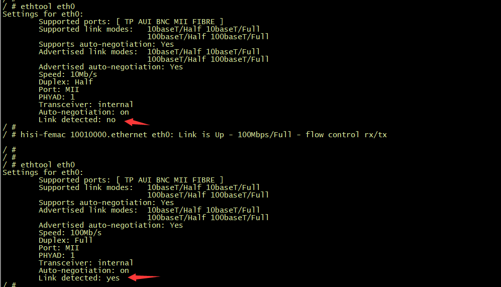 Arm Linux下网络状态检测命令ethtool和mii Tool的使用 Haohaohaihuai的博客 Csdn博客