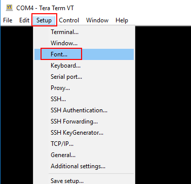 Tera Term （串口工具）永久保存设置的字体和框体大小_tera term调大小-CSDN博客
