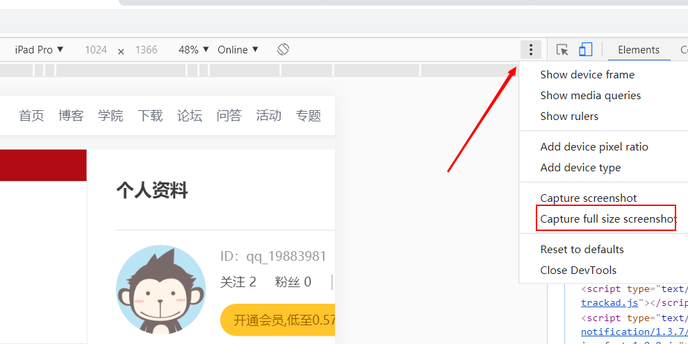 将网页保存为图片--修改