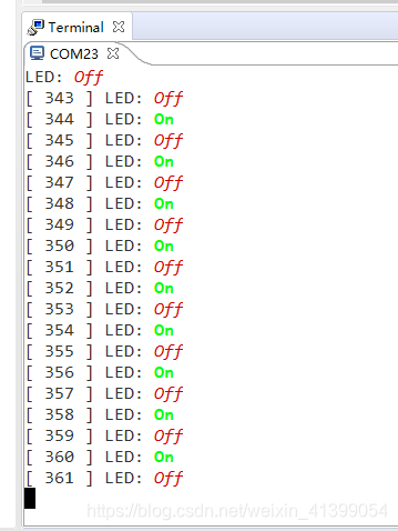 串口接受数据