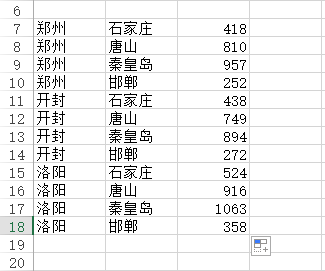 EXCLE矩阵化为三列的小技巧_excel把矩阵变为三列表-CSDN博客