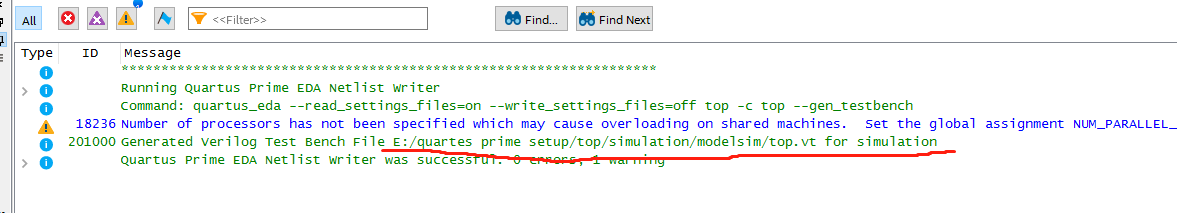 QUARTUS PRIME call MODELSIM simulation steps - Programmer Sought