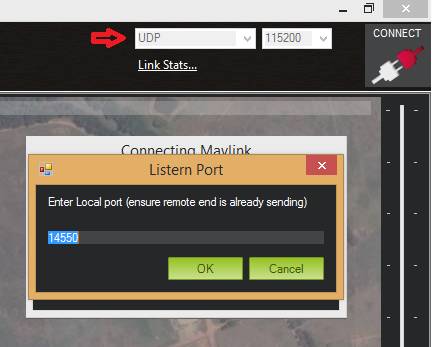 ArduPilot sitl Mission Planner Gchasing