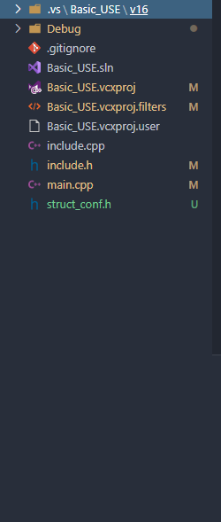 VScode工程目录