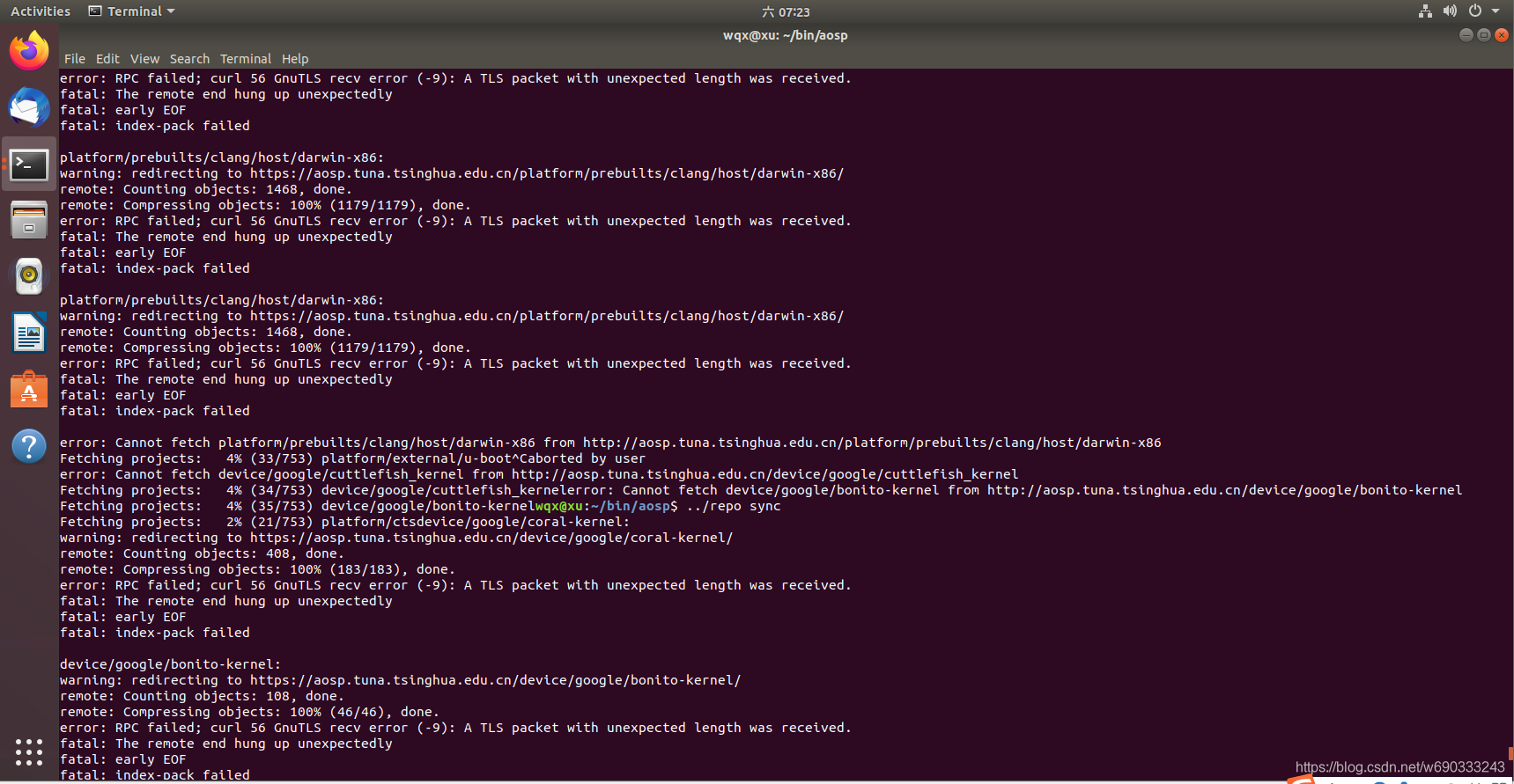 ubuntu-22.04 Android系统源码TP1A(Android 13)下载及编译_android ubuntu 22.04 编译 ...