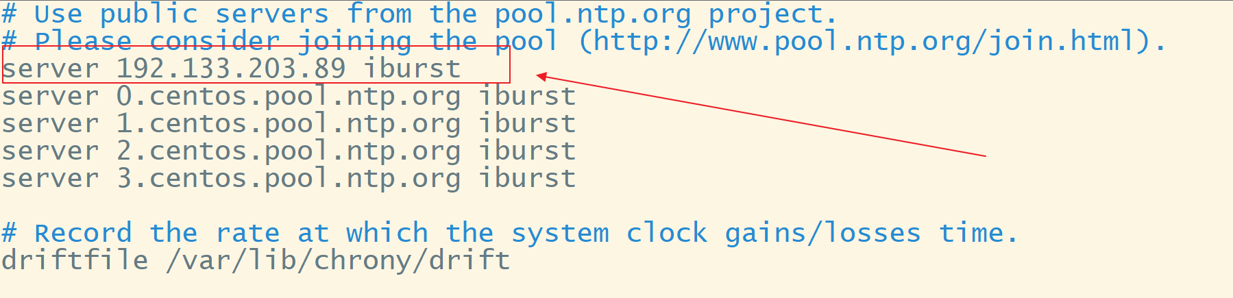 linux同步时间服务器时间配置