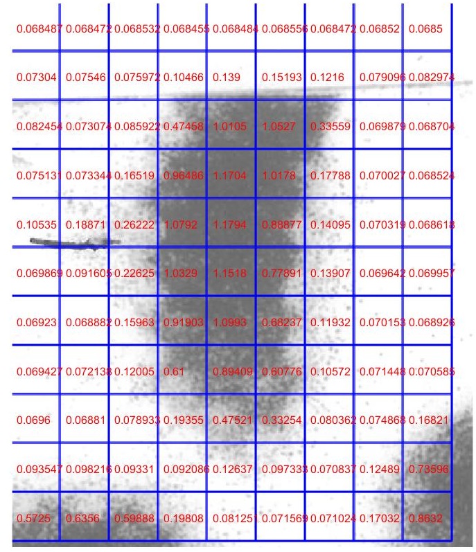 使用matlab程序，基于标准卡标定感压纸的压力分布